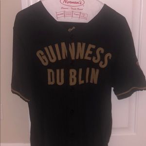 Guinness Dublin baseball jersey